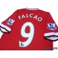 Photo4: Manchester United 2014-2015 Home Shirt #9 Falcao Premier League Patch w/tags