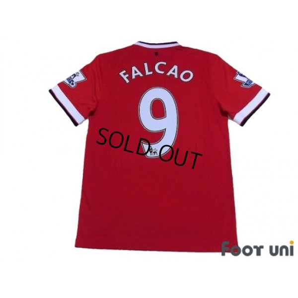 Photo2: Manchester United 2014-2015 Home Shirt #9 Falcao Premier League Patch w/tags