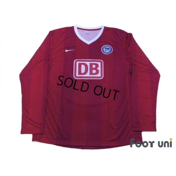 Photo1: Hertha Berlin 2007-2008 Away Player Long Sleeve Shirt w/tags