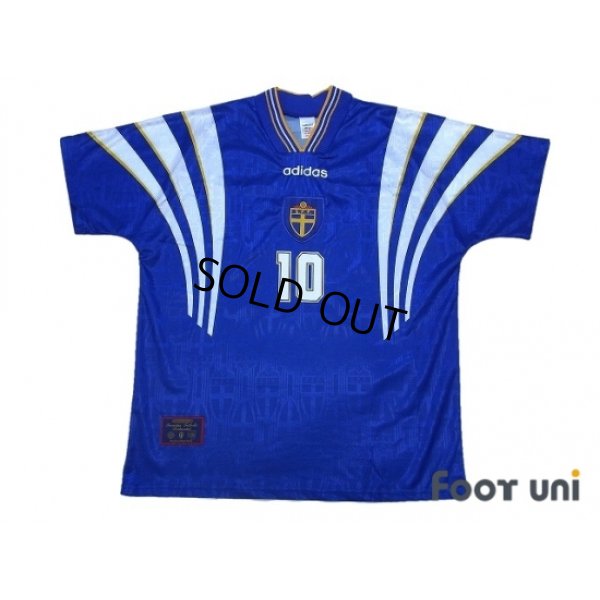 Photo1: Sweden 1996 Away Shirt #10 Dahlin