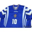 Photo3: Sweden 1996 Away Shirt #10 Dahlin