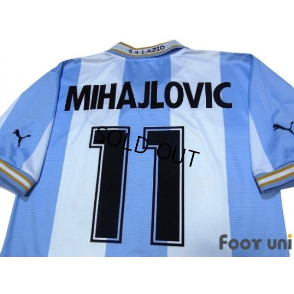 Photo4: Lazio 1999-2000 Home(Cup) Shirt #11 Mihajlovic