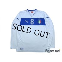 Italy 2012 Away Long Sleeve Shirt #8 Marchisio