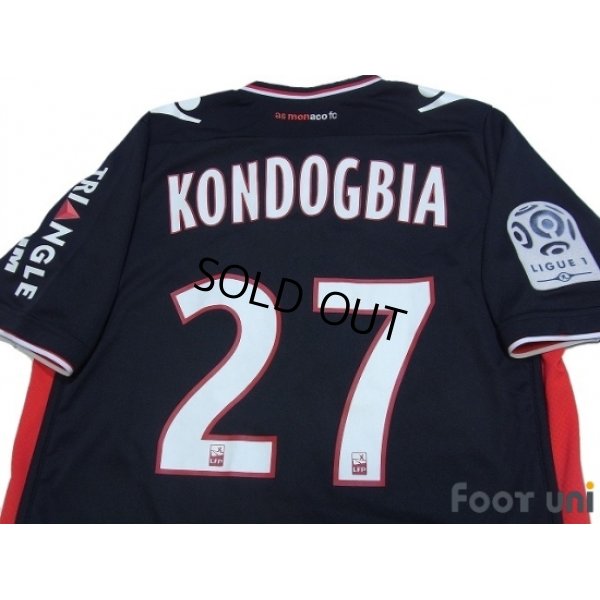 Photo4: AS Monaco 2013-2014 Away Shirt #27 Kondogbia Ligue 1 LFP Patch/Badge