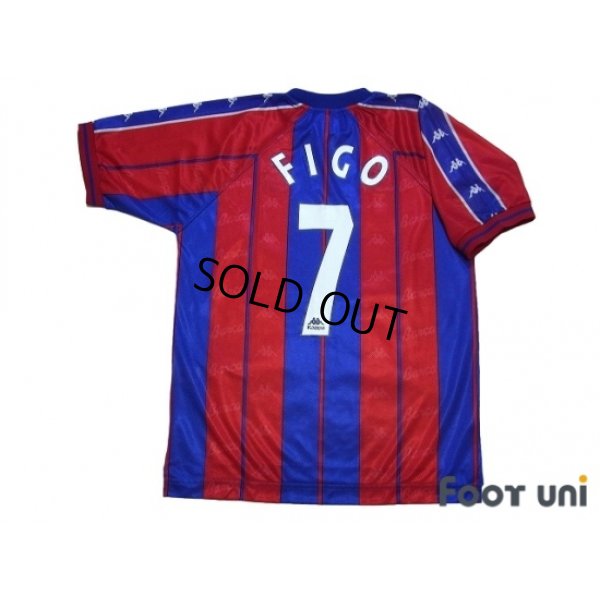 Photo2: FC Barcelona 1997-1998 Home Shirt #7 Figo