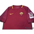 Photo3: AS Roma 2017-2018 Home Shirt #10 Totti w/tags (3)