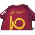 Photo4: AS Roma 2017-2018 Home Shirt #10 Totti w/tags (4)