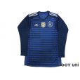 Photo1: Germany 2018 GK Long Sleeve Shirt FIFA World Champions 2014 Patch/Badge w/tags (1)