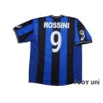 Photo2: Atalanta 2002-2003 Home Shirt #9 Rossini Lega Calcio Patch/Badge (2)