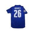 Photo2: Leicester City 2016-2017 Home Shirt #26 Mahrez Champions League Patch/Badge Respect Patch/Badge (2)