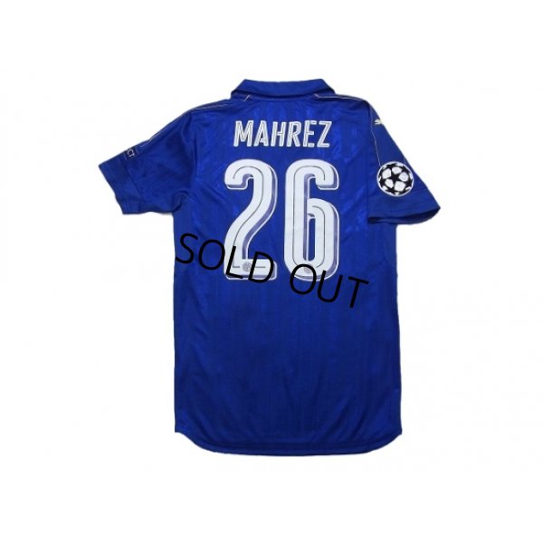 Photo2: Leicester City 2016-2017 Home Shirt #26 Mahrez Champions League Patch/Badge Respect Patch/Badge