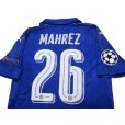 Photo4: Leicester City 2016-2017 Home Shirt #26 Mahrez Champions League Patch/Badge Respect Patch/Badge