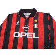 Photo3: AC Milan 1994-1995 Home Long Sleeve Shirt #10 Scudetto Patch/Badge (3)