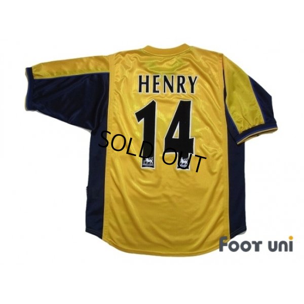 Photo2: Arsenal 1999-2001 Away Shirt #14 Henry