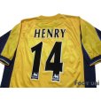 Photo4: Arsenal 1999-2001 Away Shirt #14 Henry (4)