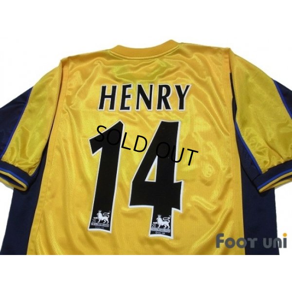 Photo4: Arsenal 1999-2001 Away Shirt #14 Henry