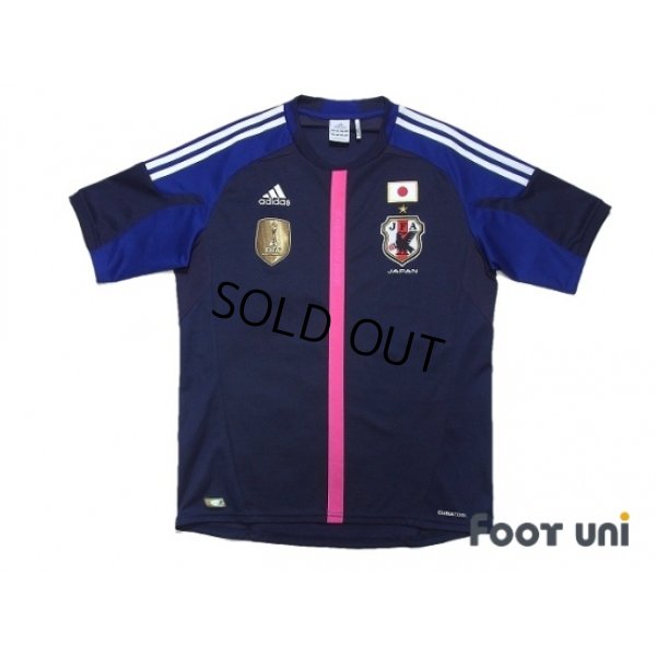 Photo1: Japan Women's Nadeshiko 2012 Home Shirt FIFA World Champions 2011 Patch/Badge