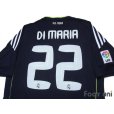 Photo4: Real Madrid 2010-2011 Away Shirt #22 Di Maria LFP Patch/Badge (4)