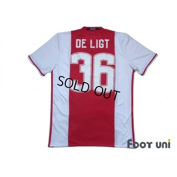 Ajax 2016-2017 Home Shirt #36 Ligt - Online Store From Japan