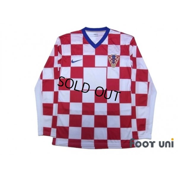 Photo1: Croatia 2008 Home Authentic Long Sleeve Shirt w/tags