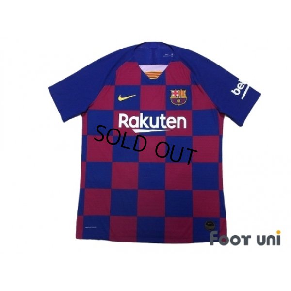 Photo1: FC Barcelona 2019-2020 Home Authentic Shirt #3 Pique