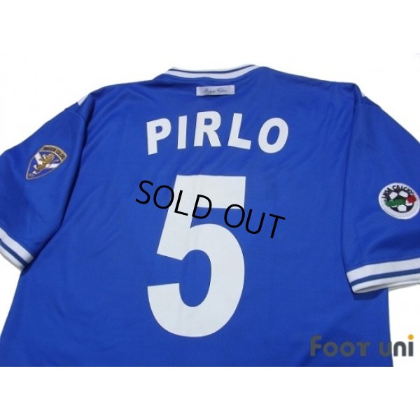 Photo4: Brescia 2000-2001 Home Shirt #5 Pirlo Lega Calcio Patch/Badge