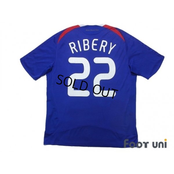 Photo2: France Euro 2008 Home Shirt #22 Ribery