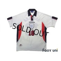 England 1998 Home Shirt #16 Scholes