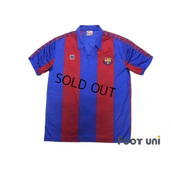 Photo1: FC Barcelona 1982-1990 Home Shirt