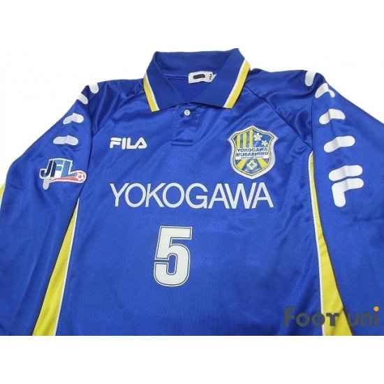 Yokogawa MUSASHINO FC 2003 Home Long Sleeve Shirt #5 - Online Store ...