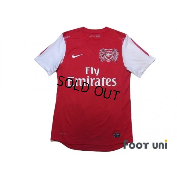 Photo1: Arsenal 2011-2012 Home Authentic Shirt