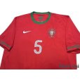 Photo3: Portugal Euro 2012 Home Shirt #5 Fabio Coentrao w/tags