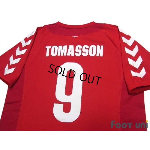Denmark Euro 2004 Home Shirt #9 Tomasson - Online Store From Footuni Japan