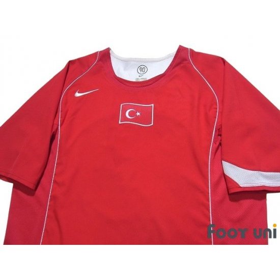 Turkey 2004 Home Shirt - Online Shop From Footuni Japan
