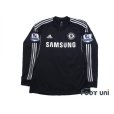 Photo1: Chelsea 2013-2014 3rd Authentic Long Sleeve Shirt #17 Hazard BARCLAYS PREMIER LEAGUE Patch/Badge (1)