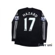 Photo2: Chelsea 2013-2014 3rd Authentic Long Sleeve Shirt #17 Hazard BARCLAYS PREMIER LEAGUE Patch/Badge (2)