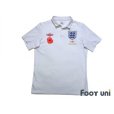 Photo1: England 2010 Home Shirt Commemorative model (1)