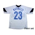 Photo2: Inter Milan 2005-2006 Away Shirt #23 Marco Materazzi (2)