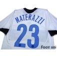 Photo4: Inter Milan 2005-2006 Away Shirt #23 Marco Materazzi