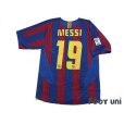 Photo2: FC Barcelona 2005-2006 Home Shirt #19 Messi LFP Patch/Badge w/tags (2)