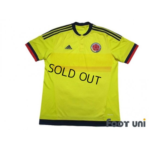 Photo1: Colombia 2015 Home Shirt