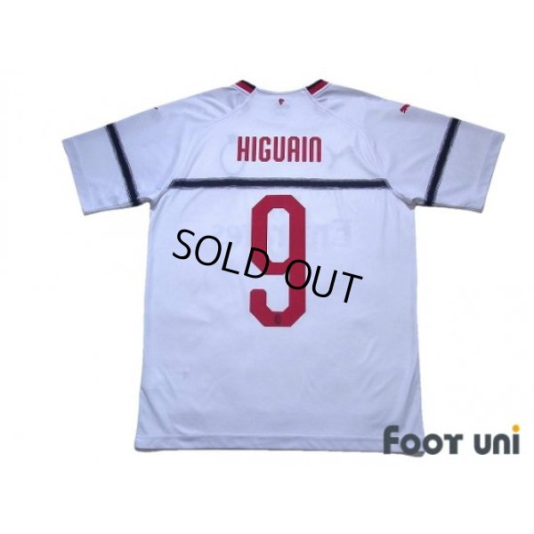 Photo2: AC Milan 2018-2019 Away Shirt #9 Higuain