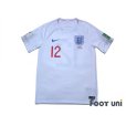 Photo1: England 2018 Home Shirt #12 Trippier FIFA World Cup 2018 Russia Patch/Badge w/tags (1)