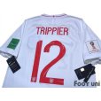 Photo4: England 2018 Home Shirt #12 Trippier FIFA World Cup 2018 Russia Patch/Badge w/tags