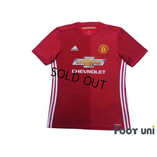 Photo1: Manchester United 2016-2017 Home Shirt #9 Zlatan Ibrahimović