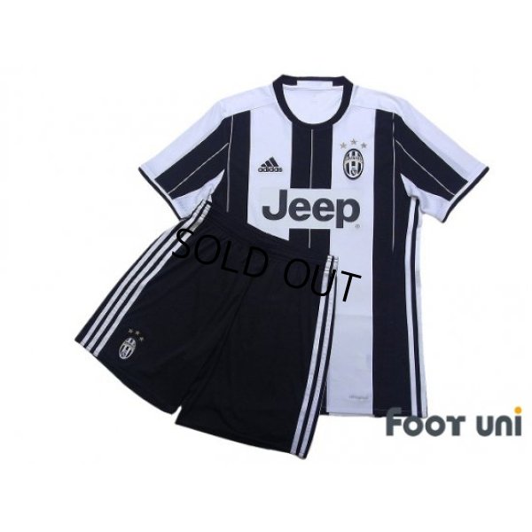 Photo1: Juventus 2016-2017 Home Shirt and Shorts Set