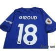 Photo4: Chelsea 2017-2018 Home Shirt #18 Giroud Premier League Patch/Badge