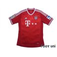 Photo1: Bayern Munchen 2013-2014 Home Shirt #19 Mario Gotze Bundesliga Patch/Badge (1)