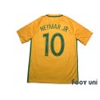 Photo2: Brazil 2016 Home Shirt #10 Neymar Jr w/tags (2)