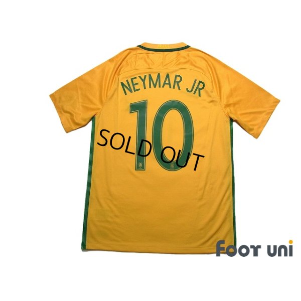 Photo2: Brazil 2016 Home Shirt #10 Neymar Jr w/tags